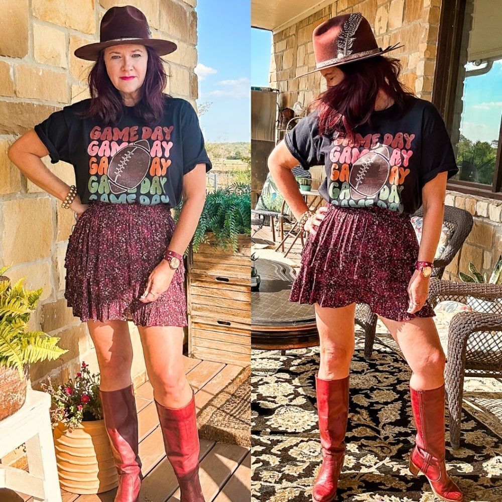 Black Game Day T-Shirt